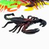 1PCS Tricky Spoof Horror Animal Soft Plastic Insects Toys Model Spider Scorpion Lizard Locust Animals Figures Office Prank Toys