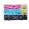 690pcs Heat Shrink Butt Wire Connectors Waterproof Insulated Automobile Wire Cable Crimp Terminals