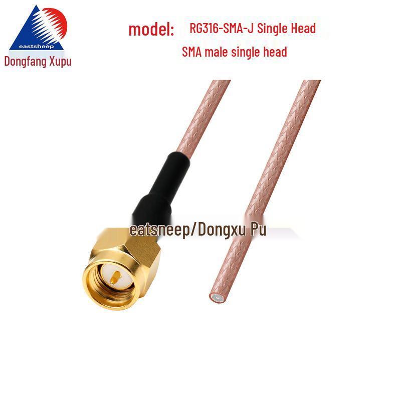 SMA-J Male Single Head RF Coaxial Cable