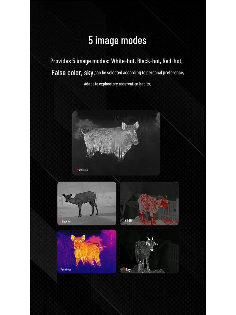 PARD Predator OC2 Thermal Imaging Day/Night Vision for Archery Enthusiast, Entry-Level Newbie, Outdoor High-Definition Imaging.
