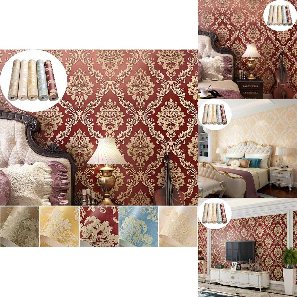 Stylish And Sophisticated 3d Non-woven Wallpaper For Trendy Living Room And Bedroom Walls
