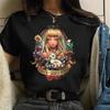 T-shirt Unisex New Punk Princess Jasmine Printed Fashion T Shirts 90s Kawaii Graphic Tops Harajuku O Neck Tee
