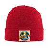 Santa Barbara California USA Warm Knitted Cap Fashion Bonnet Hat Autumn Winter Outdoor Beanies Hats for Unisex Womenx Adult