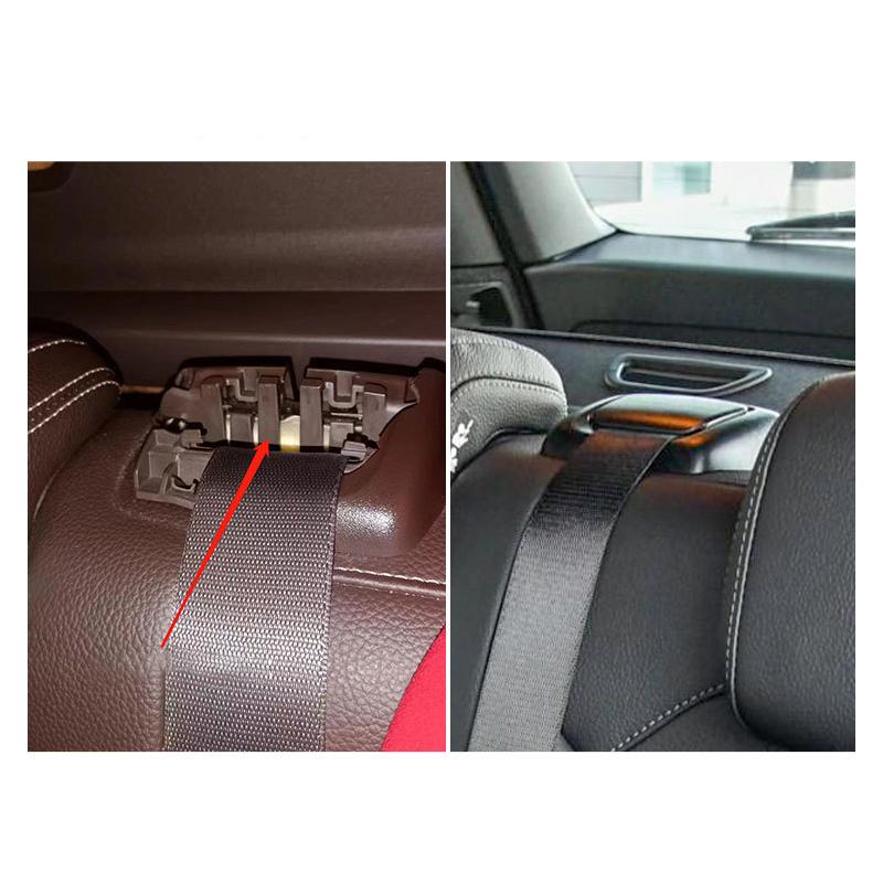 For Mercedes Benz ML GL GLE GLS 2012-2016 W166 W292 1669213800 Car Rear Center Seat Safty Belt Guide Cover Buckle Clip