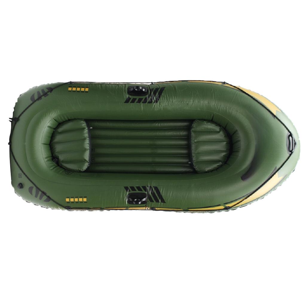 Novo Barco Inflável a Remo 3 Pessoas Suportando Borracha PVC Durável Conjunto Barco de Pesca com Remos Bomba Outro Conjunto 249x127cm