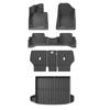 LUCKEASY for Kia Sportage (Only Hybrid) 2023-2024 Car Floor Mats TPE Trunk Mat Cargo Liner / Backrest Protection Pad Accessories