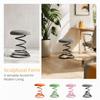 Modern Iron Spring Stool Light Luxury Minimalist Design Restaurant Stool Creative Stool Mid Century Bar Stool Relaxing
