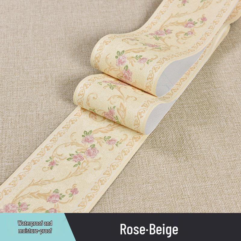 Plintă Decorativă Impermeabilă din PVC și Autocolante de Perete pentru Casă