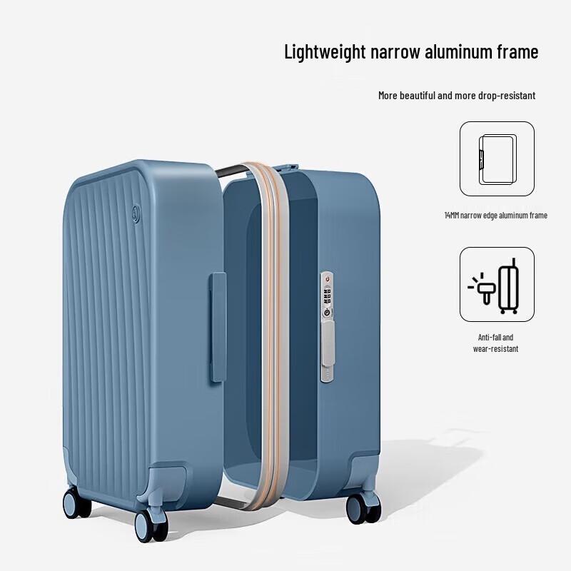 OIWAS 20-Inch Aluminum Frame Carry-on Luggage