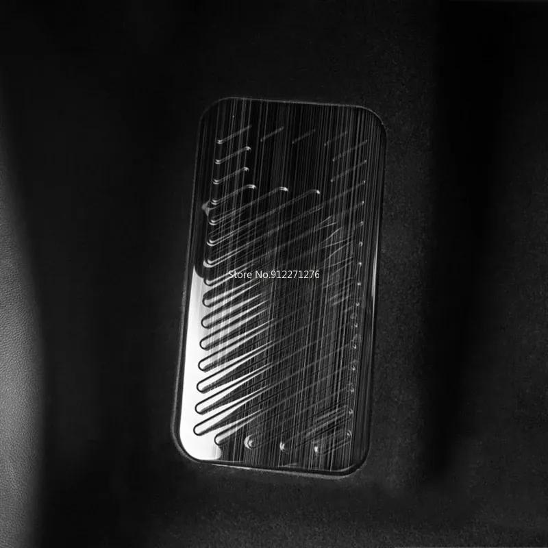 For Changan UNIK UNI-K -2024 Stainless Steel Garnish Car Door Anti-kick Dust-proof Rest Pedal Panel Protector Sticker Cover