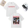 Fashion KATSEYE The Beautiful Chaos Printed T Shirts Men Women's Vintage Clothes High Quality T-shirt Cotton Short Sleeve Tees