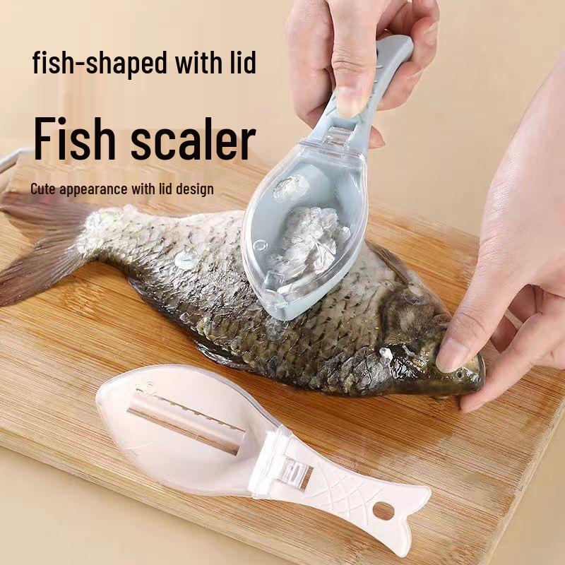 Fish Scale Planer & Descaling Knife - Safe, Efficient Fish Scale Remover for Home Use