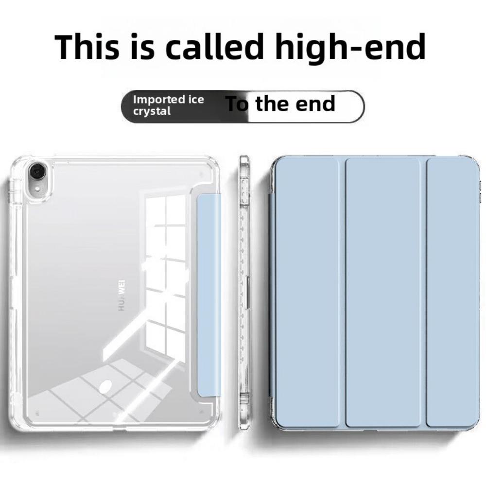 2025 for iPad Case Transparent Acrylic Cover with Pencil Holder for iPad 11 Pro 11 Air 11 Protective Shell