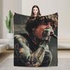 Bring Me The Horizons Blanket MBTH Super Warm Graphic Plush Bedding Throws For Girls Boys Couch Chair Sofa Flannel Bedspread