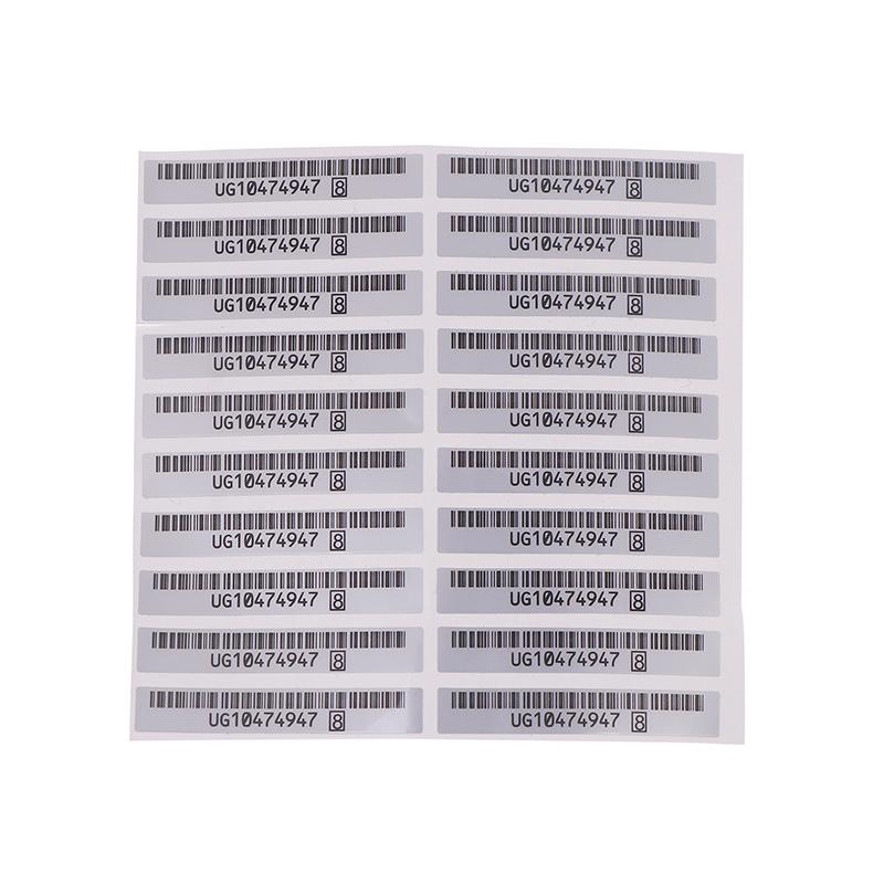 20Pcs For Ndsl Barcode Serial Number Back Patch Barcode Label For 3Ds 3Dsxl  3Ds Xl Ll Ndsixl Universal
