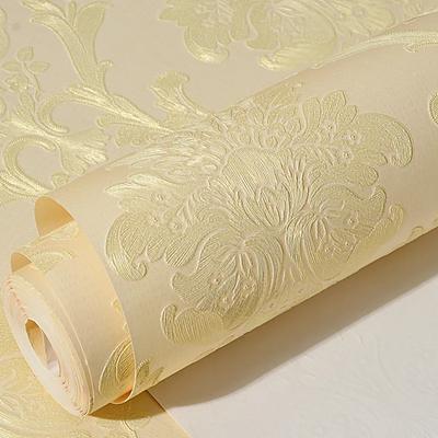 European High-end Wallpaper 3D Three-dimensional Bedroom Living Room TV Background Wall Wallpaper