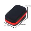 Portable Oximeter Protective Storage Bag EVA Hard Shell Water Resistant Zipper Pouch for Home Travel Daily Use