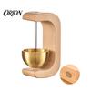 Metal Wind Chime Doorbell Entry Doorbell, Magnetic Hanging Bell, Solid Wood Chime, Crisp Door Frame Sound for Home Shop Studio Doors Decoration
