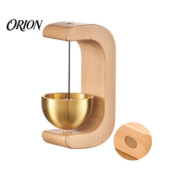 Metal Wind Chime Doorbell Entry Doorbell, Magnetic Hanging Bell, Solid Wood Chime, Crisp Door Frame Sound for Home Shop Studio Doors Decoration