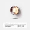 Nordic LED Wall Lamp Smoke Grey Amber Wall Lights For Study Bedroom Bedside Living Room Indoor Home-Appliance Decoration Fixture