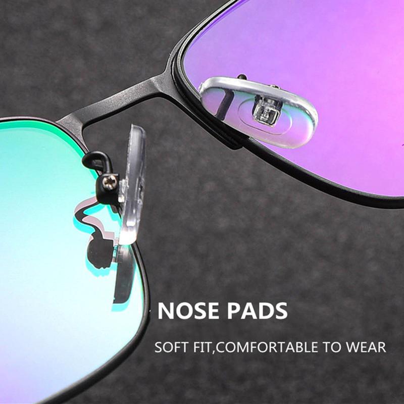 Blue Light Blocking Reading Glasses Men Photochromic Presbyopia Eyeglasses Prescription Glasses For Hyperopia With Diopter +1.25