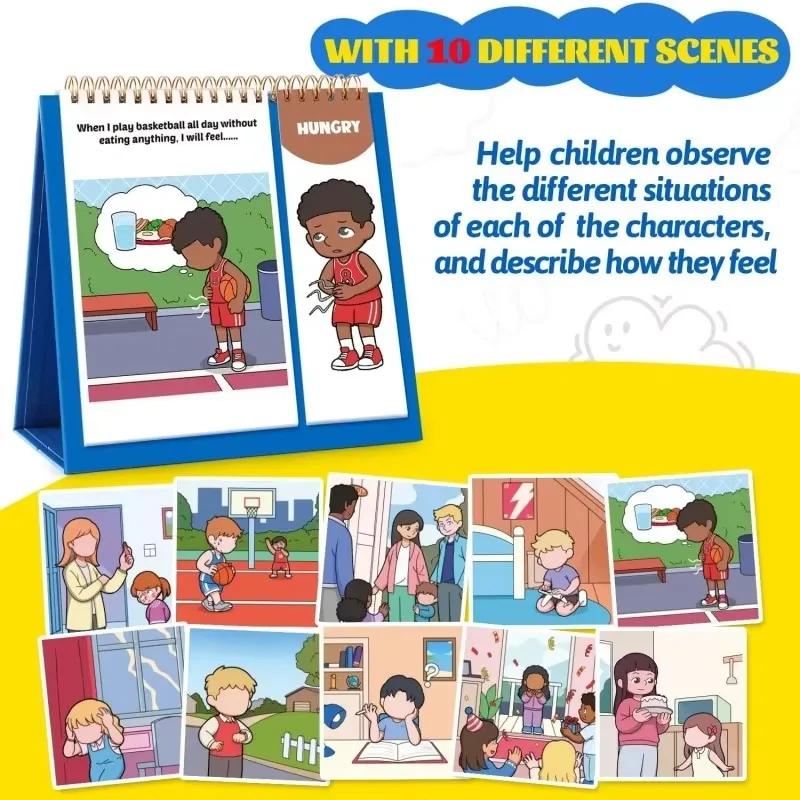 Feelings And Emotions Book For Kids A Fun Flipbook for Emotional Awareness Social Emotional Book for Kids About Feelings