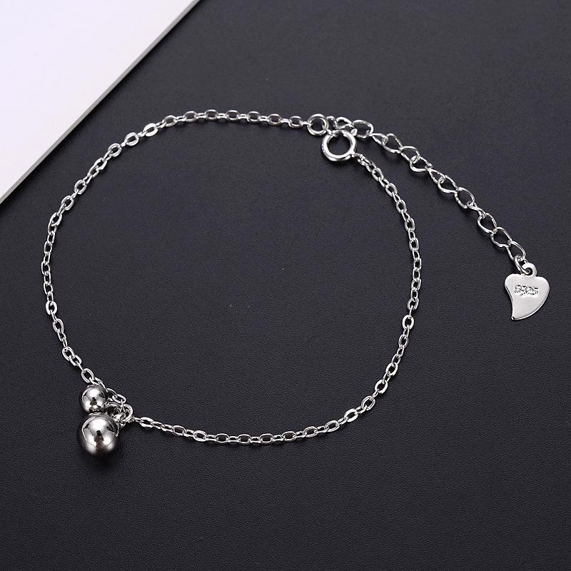 Personalized Retro Box Chain Bracelet - Elegant Silver, Versatile Japanese-Korean Inspired Couple's Jewelry for Women