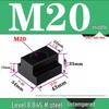 Pressure Plate Trapezoidal T-Slot Nut, Sizes M8-M27