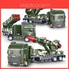 Voiture Militaire Inertielle pour Enfants avec Fusée, Missile et Canon pour le Jeu de Développement