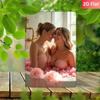 Vintage Pink Retro Bathtub Metal Wall Decor - Easy-Hang Adhesive Home Spa Bathroom Ladies Art Poster