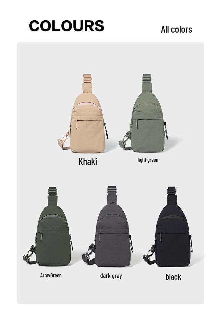 Men's Multifunctional Crossbody Chest Bag for Outdoor Sports, Travel & Commuting