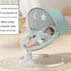 Multifunctional Electric Baby Rocking Chair Cradle: Newborn Comfort Recliner for Sleeping.