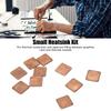 100pcs Htsink 401w/mk Thermal Conductivity Burr   Glossy Copper Material Small Htsink for Laptop GPU CPU