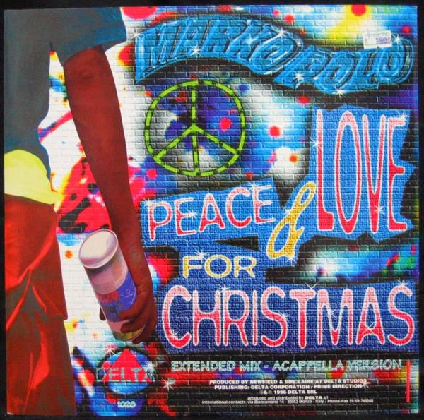 

12inch Record MARKO POLO / SUZY LAZY / DELTA QUEE - Peace & Love For Christmas / Happy DELTA1028 Delta 1996 Italy Dance & Electronica Used
