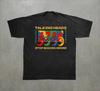 2026 Sommer Damen Vintage Talking Heads T-Shirt Unisex Baumwolle und Atmungsaktiv Kurzarm Übergroß Locker Lässig