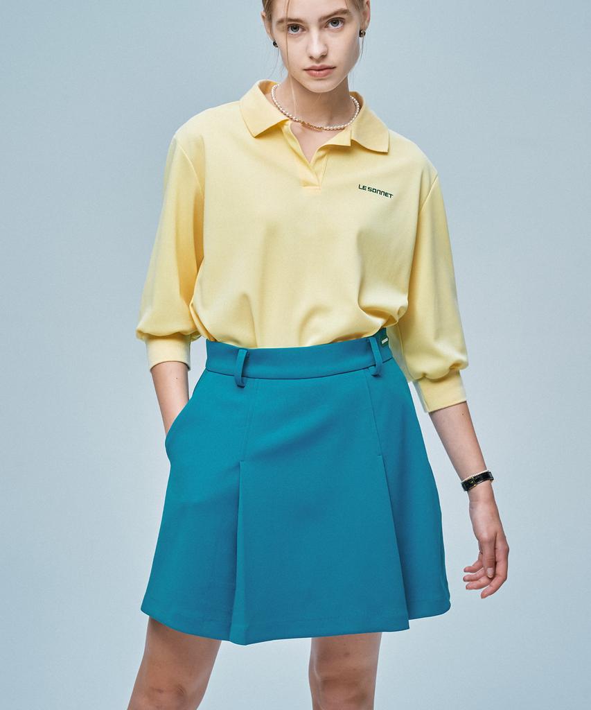 LESONNET Lily Skirt Peacock Green