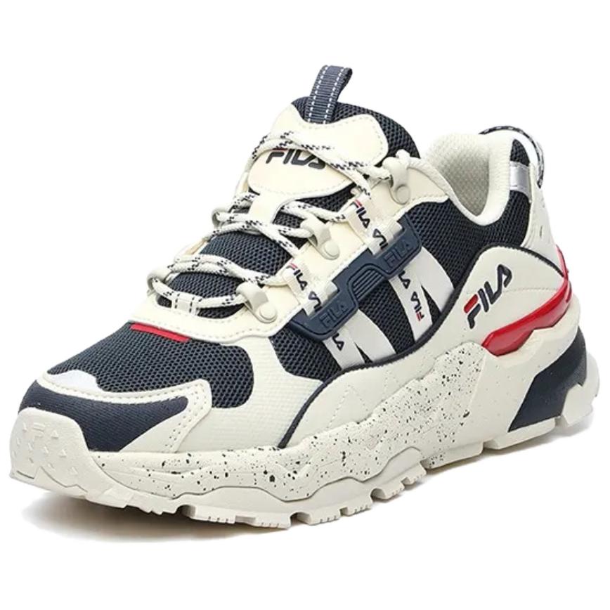 FILA Trek Starry Sky Comfortable Versatile Durable Lightweight Low-Top Dad Shoes Women sneaker White Blue F52W434155FWD