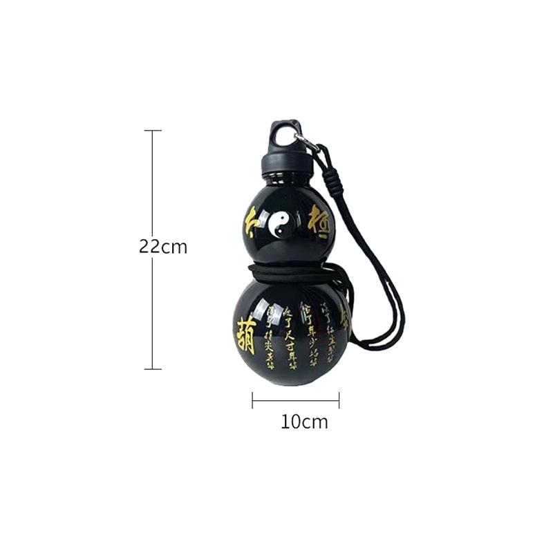 750Ml Gourd Water Bottle Child Water Gourd Kettle Chinese Retro Inspired Leakproof Water Jug For School Water Kettle