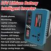 Dual Port 150W Portable Power Inverter Intelligent Converter 220V + 3 Usb 21V For Makita Battery