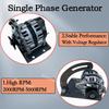 Alternador de Imán Permanente Dinamo de Cobre Puro 220V 240V Monofásico 5KW 4KW 3KW 2KW 2000RPM-5000RPM Generador para Uso en Carga Doméstica