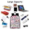 Travel Laptop Backpack, Fits 15.6 Inch Notebook, with Multiple Organizational Compartments for Teen Student Business Work P599