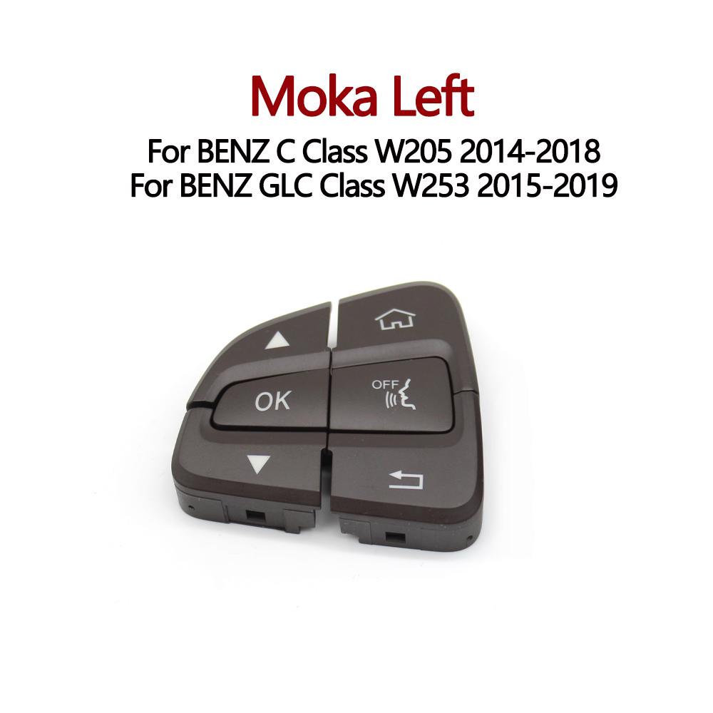 W205 W253 Car Steering Wheel Switch Control Buttons Multi-function Switch Button For BENZ C GLC Class C180 C200 C300 0999050200
