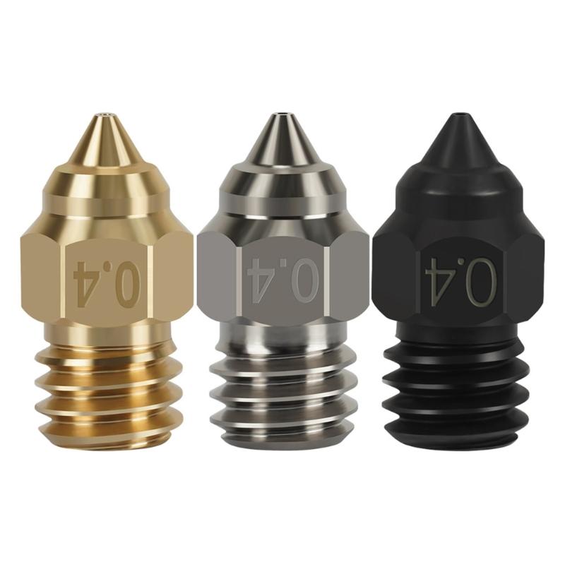 Accessori per Stampanti 3D Ugelli CHT SE6 Altamente Fluidi Clonati 0.4mm Per Stampanti CR10 Ugelli SE6 in Acciaio Indurito