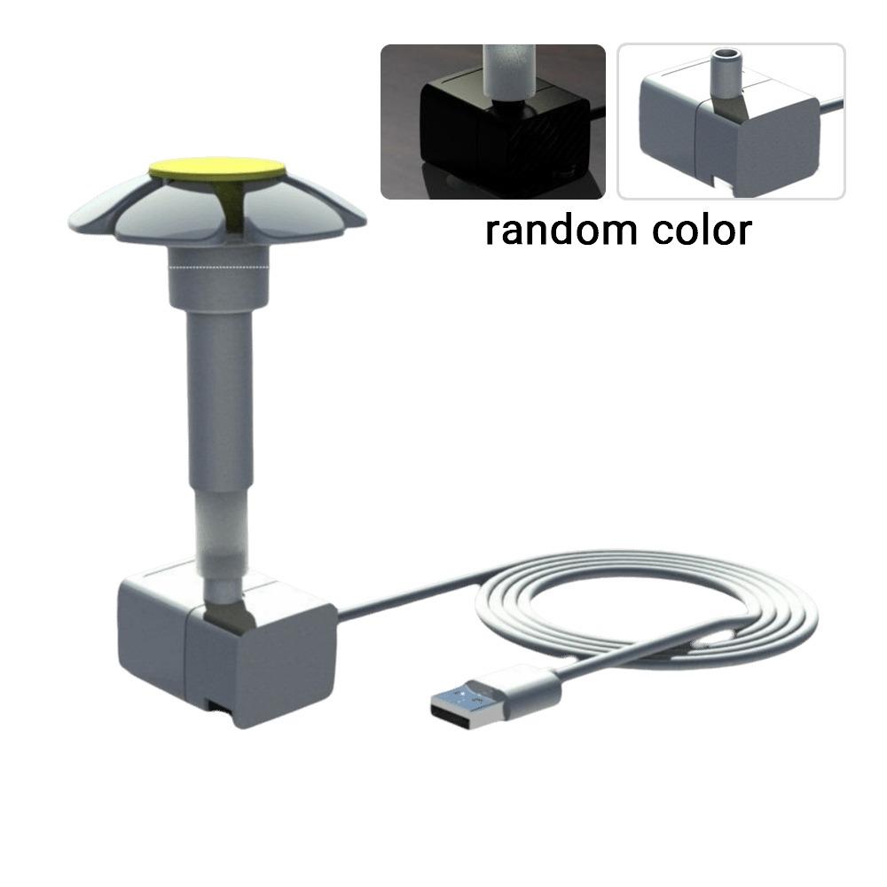 Bent Tube Cat Water Fountain Pump Multifunctional Water Circulation Pump Pet Water Fountain