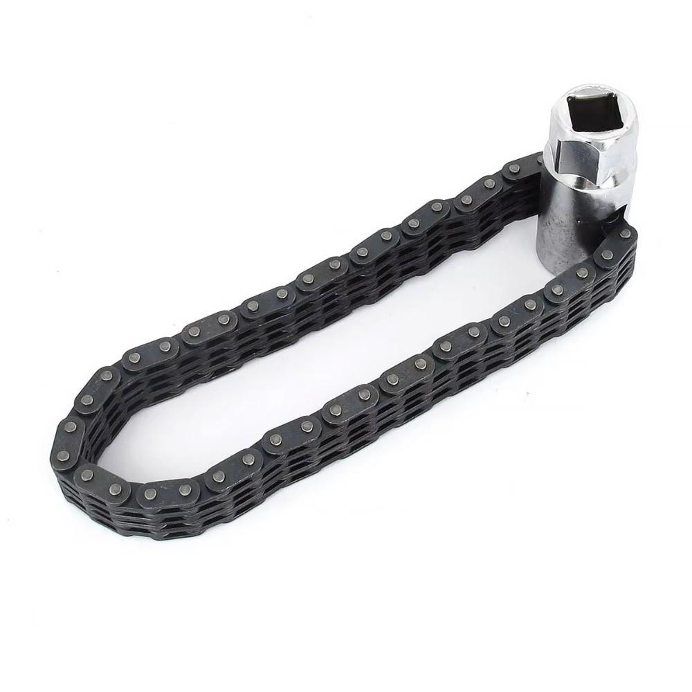 14cm Length Chain Type Wrench Double Chain Oil Filter Remover For Auto Car Repair