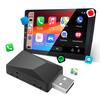Wired To Wireless Carplay & Android Auto AI Box USB Plug and Play 2 in 1 Dongle OTA Upgrade for Wired CarPlay Android Auto Cars