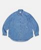 ESPIONAGE Denim Over Shirt Washed Indigo