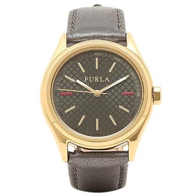 Watch FURLA R4251101501 EVA 35MM Ladies Watch YELLOW BLACK GOLD/METALLIC [item]