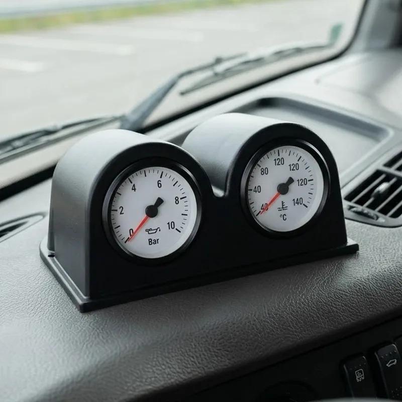 52MM Car Gauge Pod Black Single & Dual & Triple Hole Gauge Holder Racing Car Left Right Drive Bracket for 2 Inch Meter Universal