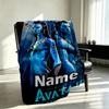 Individuelle personalisierte Decke mit Avatar-Druck, Heimdekoration, Schlafzimmer, Sofa, Camping, Couch, Geschenke für Geburtstag Weihnachten